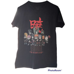2007 Naruto Shippuden Men's Akatsuki Chibi Anime (Manga),T-Shirt-S, 100% Cotton